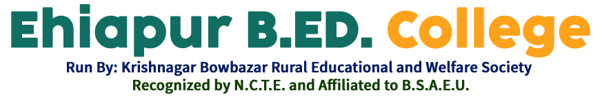 Ehiapur B.ED. College  Logo